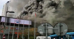 İstanbul Levent’te AVM yangını