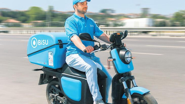Çevreci filoya 100 e-motosiklet