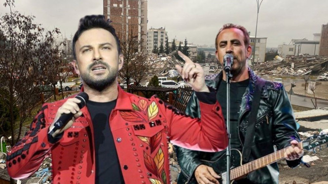 Tarkan’dan depremzedelere yardım