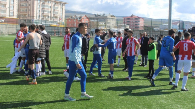 Ardahan’da savaşa dönen maç tatil edildi