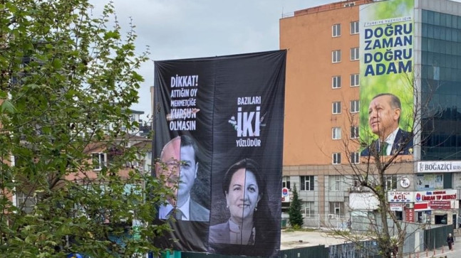 Tepki çeken pankart kaldırılacak