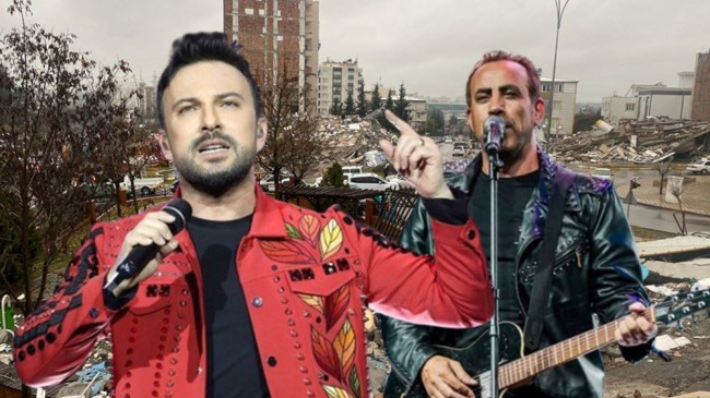 Tarkan’dan depremzedelere yardım